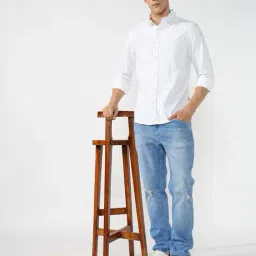 superdry Tonal Embroidered Shirt image 4