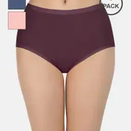 amante Women Pack of 3 Low-Rise Hipster Panties-picture-49