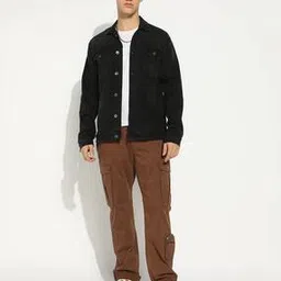 gas Men Straight Fit 7 Pocket Cargo Style Trouser-picture-31