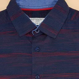 pantaloons junior Boy Regular Fit Striped Shirt image 4