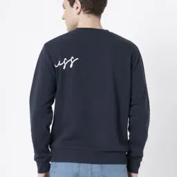 red tape Men Typographic Print Regular Fit Sweatshirt image 4