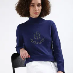 tommy hilfiger Turtleneck Slip On Logo Pullover image 4