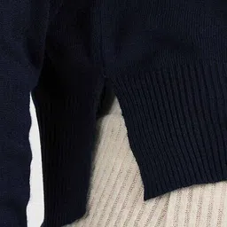 styli Women Pullover with Ribbed Hem image 4