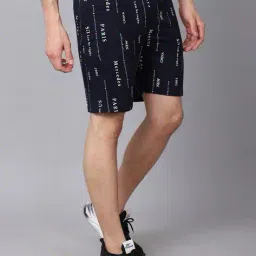 buda jeans co Men Typographic Print Regular Fit Shorts image 4