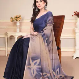 magneitta Women Ombre Dyed Chiffon Saree image 4