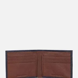 van heusen Men Metal Logo Bi-Fold Wallet image 4