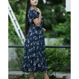 gromint Women Round-Neck Fit & Flare Dress image 4