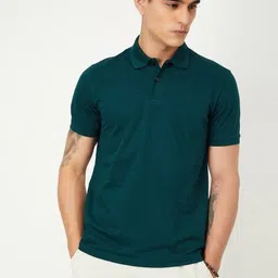 max Men Regular Fit Polo T-shirt image 4