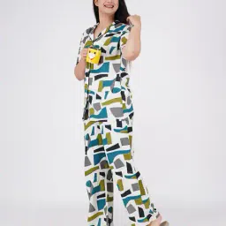 mintmarie Women Printed Nightwear Set image 4