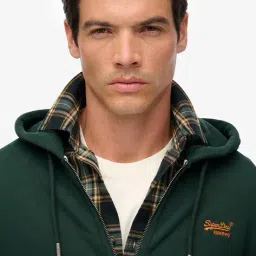 superdry Essential Logo Zip Hoodie HB image 4