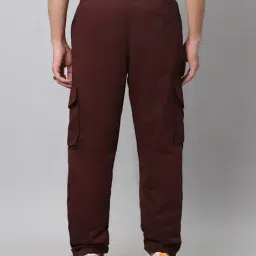 klothfit  Men Low Rise Oversized Fit Cargo Pants image 4