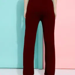 ramadhani cloth Women Mid Rise Straight Fit Trousers           image 4