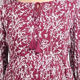 aaruvi ruchi verma Women Floral A-line Dress image 4