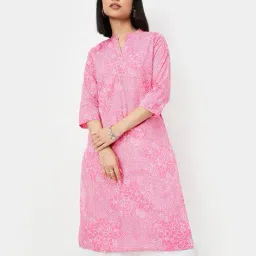max Women Printed Straight Kurta image 4