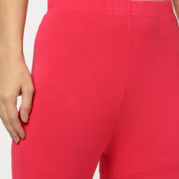yousta Women Churidar Leggings with Elasticated Waist image 4