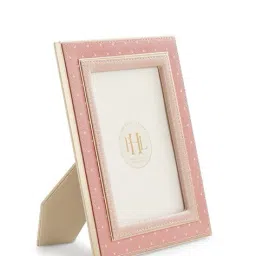 pure home and living Polka Dot Faux Leather Photo Frame - Large image 4