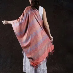 exotic india Women Printed Stole with Tassels image 4