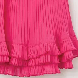 fame forever by lifestyle Girls Round Neck A-line Dress image 4