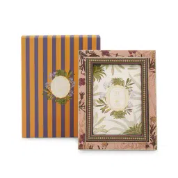 pure home and living Pink Printed Faux Leather Photo Frame image 4