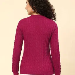monte carlo Cable-Knit Cardigan with Patch Pockets image 4
