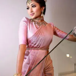 amrutkala sarees Women Woven Banarasi Silk Designer Kanjivaram Saree with Blouse Piece   image 4