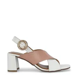 zebba Women Heeled Sandals with PU Upper image 4