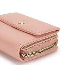 fastrack Women Logo Embossed Bi-Fold Wallet image 4