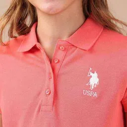u.s. polo assn. Girls Short Sleeve A-line Dress image 4