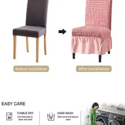 cortina eyelet curtain Set of 6 Bubble Chair Slip Covers image 4