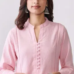 dayaachi Women Floral Print Straight Kurta Suit Set image 4