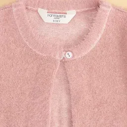 pantaloons junior Girl Embroidered Cardigan with Button-Closure image 4