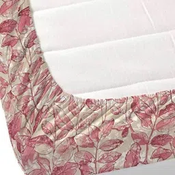 haus & kinder Cotton Printed Fitted Double Bedsheet image 4