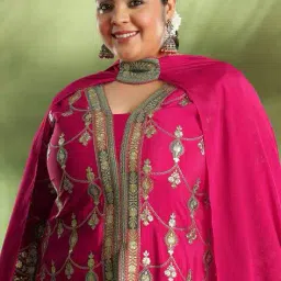 extra love by libas Women Floral Kurta Set image 4