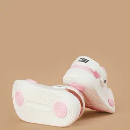 fame forever by lifestyle Girls Colour-Block Slippers with EVA Upper image 4