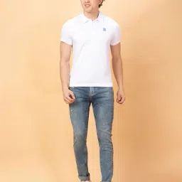 being human Men Slim Fit Jeans with 5-Pocket Styling image 4