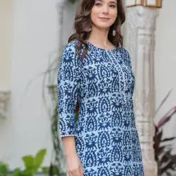 mialo fashion x ag Women Printed Straight Kurti image 4