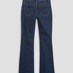 gap kids Girls Embellished High-Rise Bootcut Jeans image 4