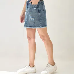 globus Mini Danim Straight Skirt image 4