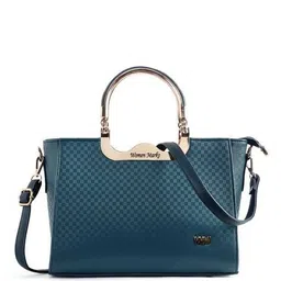 women marks Women Ethnic Checks Handbag image 4