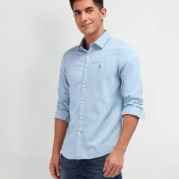 u.s. polo assn. Men Slim Fit Spread-Collar Shirt image 4