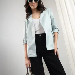 kotty  Women Rayon Regular Fit Blazer  image 4
