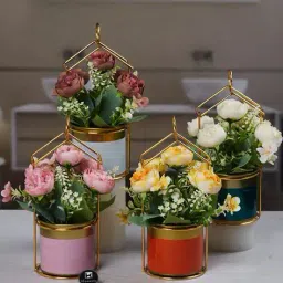 kookee Artificial Flower Plant for Home Decor       image 4