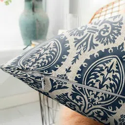 casableu Pack of 2 Printed Square Cushion Covers image 4