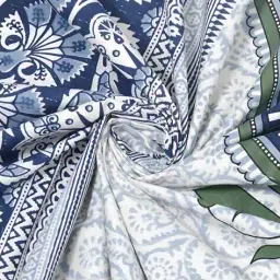 uniqchoice Cotton Bedsheet With 2 Pillow Cover image 4