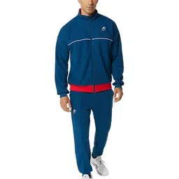 asics Men Regular Fit High-Neck Biker Jacket image 4