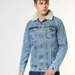 buda jeans co Men Regular Fit Trucker Jacket image 4