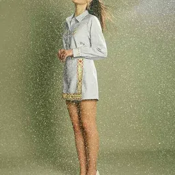 vero moda Women Typographic Print Wrap Skort image 4