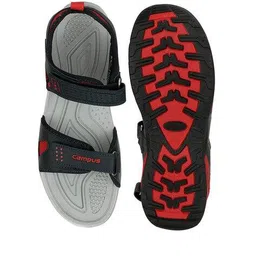 campus Men Open-Toe Double Strap Sandals image 4