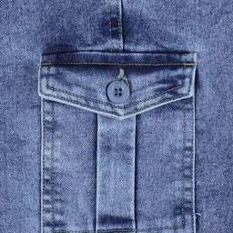 kiddopanti Boys Regular Fit Cargo Shorts image 4