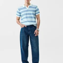 snitch Men Relaxed Jogger Jeans with Elasticated Waist image 4